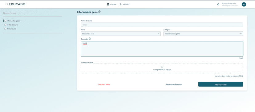 The Educado Project - Web Application